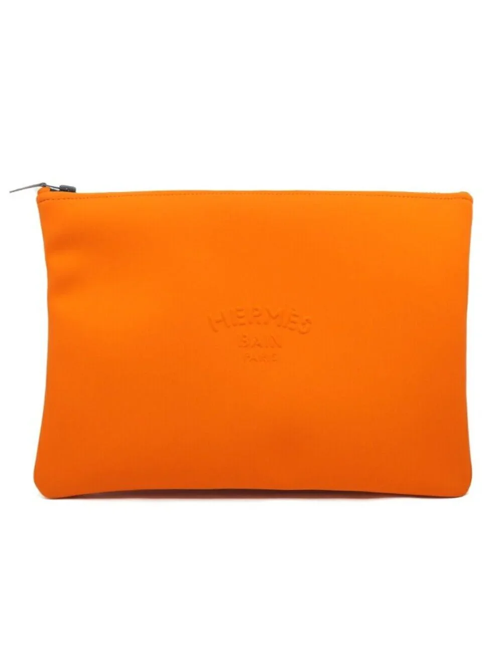 Hermes Neobain GM Pouch Orange Black